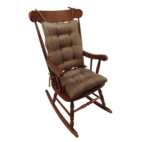Cracker barrel rocking chair cushions - RSH Décor Indoor Outdoor Foam Rocker Rocking Chair Pad Cushions, Fits Cracker Barrel Rocker, Cushion Back 18" W x 24" H and Seat 18" W x 20" D, Choose …